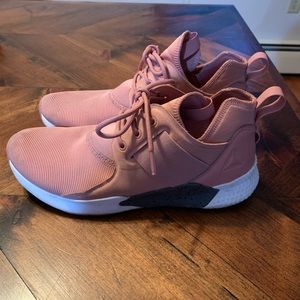 Pink sneakers